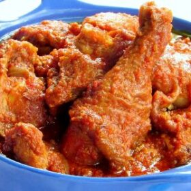 Fried Beef and Chicken Stew